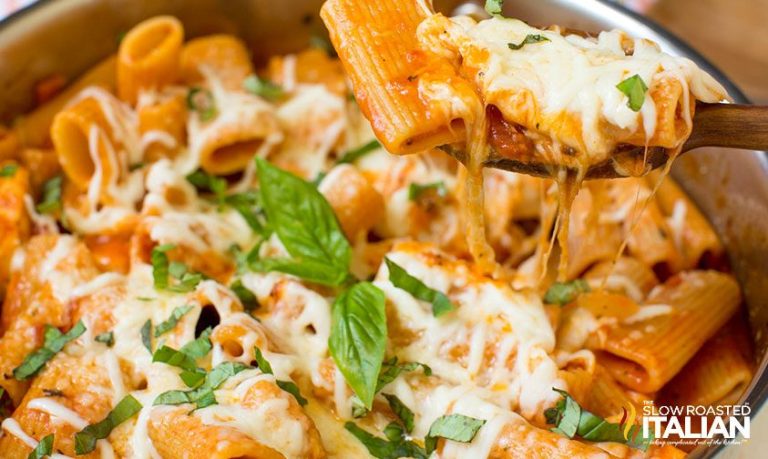 Chicken Rigatoni + Video - The Slow Roasted Italian