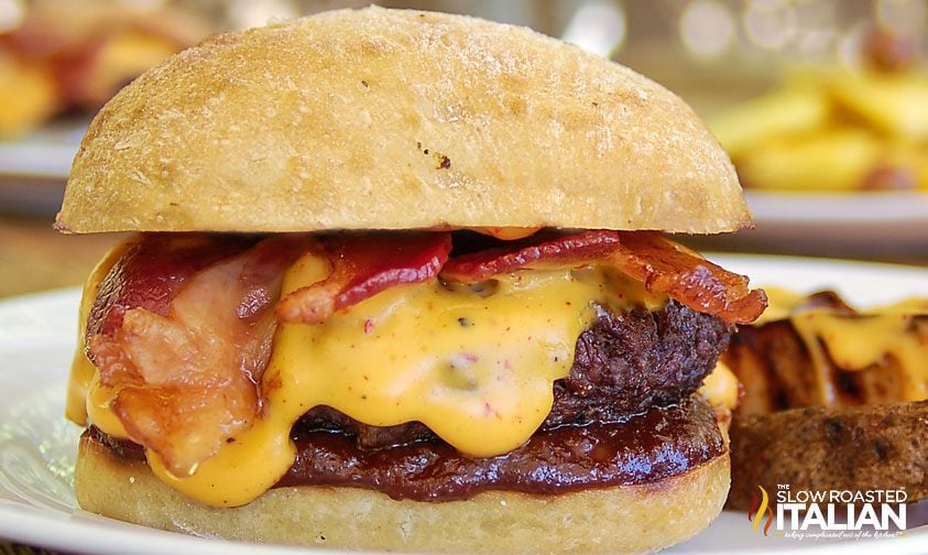 Barbecue Bacon Burgers Recipe