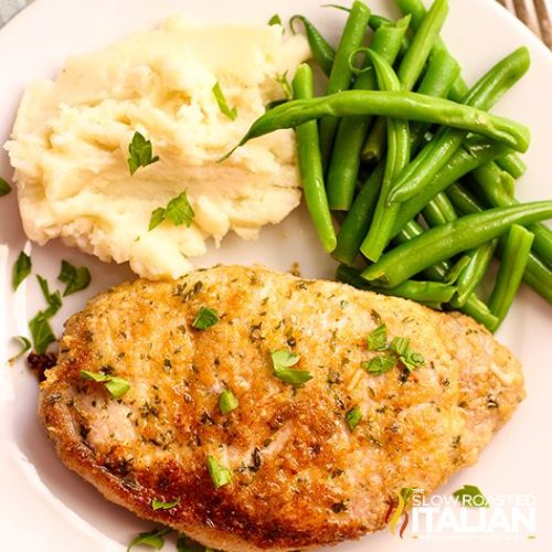 Baked Parmesan Pork Chops - The Slow Roasted Italian