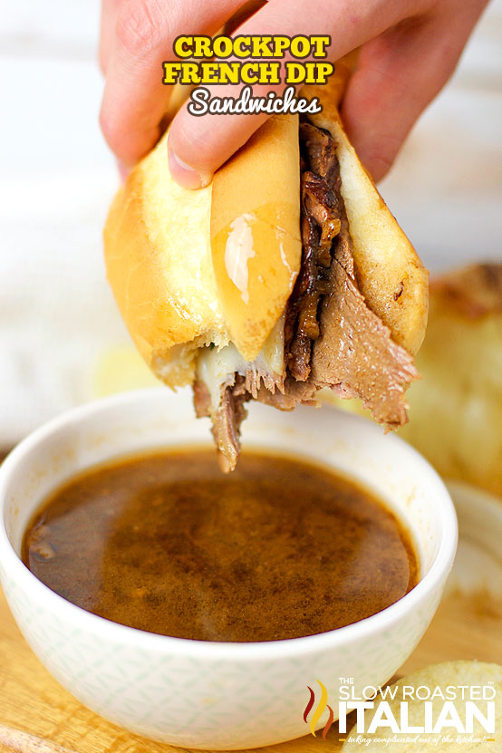 Easy Slow Cooker French Dip Sandwiches ⋆ 100 Days of Real Food