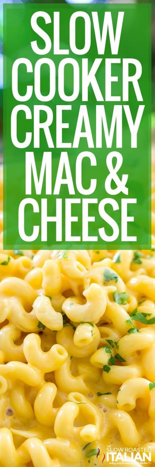 Extra Creamy Slow Cooker Mac and Cheese + Video - TSRI