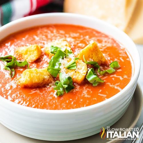 Italian tomato 2024 basil soup