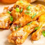 sweet and spicy air fried wings