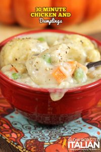 30 Minute Chicken And Dumplings + Video - TSRI