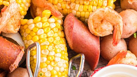 Southern Low Country Boil (Shrimp and Sausage Recipe)