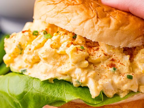 Classic Egg Salad Sandwich (with Homemade Mayonnaise) - A