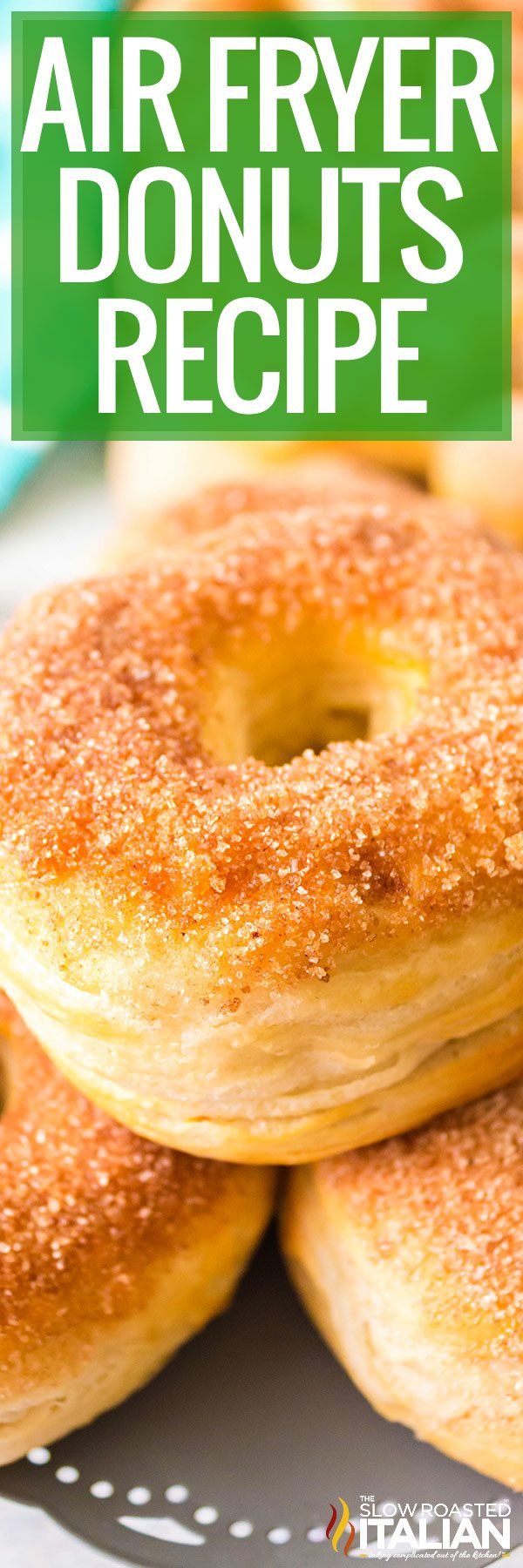 Air Fryer Donuts (From Scratch) - Sugar and Soul