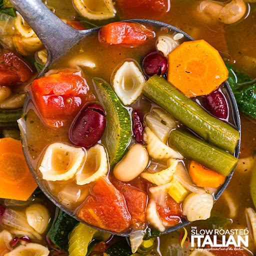 Case of Vegetable Minestrone Soup