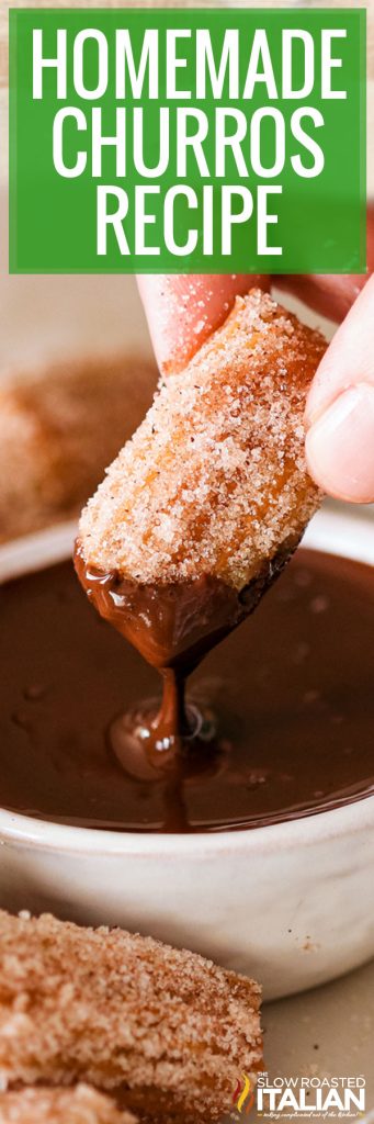 Churro Recipe (Disney Churros) + Video - The Slow Roasted Italian