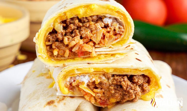 Beef Quesarito (Taco Bell Recipe) - The Slow Roasted Italian