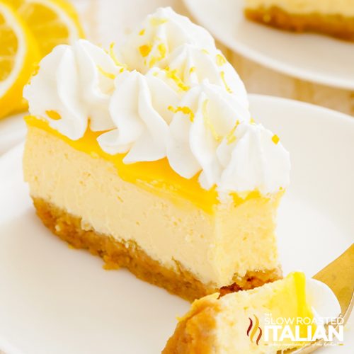 Lemon Cheesecake + Video - The Slow Roasted Italian