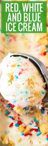 Red White and Blue Ice Cream - The Slow Roasted Italian