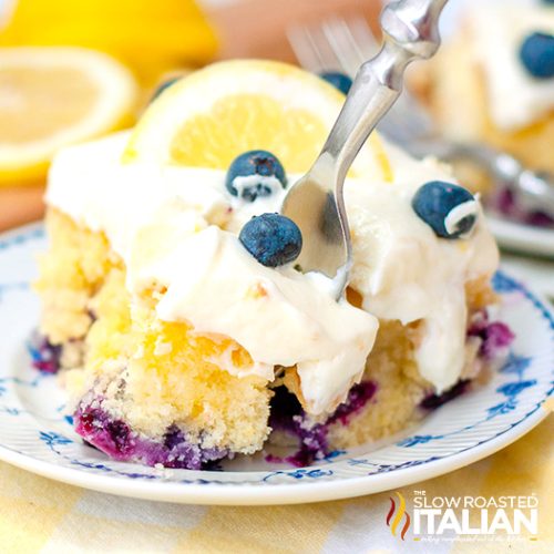 Blueberry Lemon Cake + Video - The Slow Roasted Italian