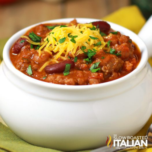 Best Ever Power Packed Vegetarian Chili - The Slow Roasted Italian