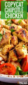 Copycat Chipotle Chicken Recipe - The Slow Roasted Italian