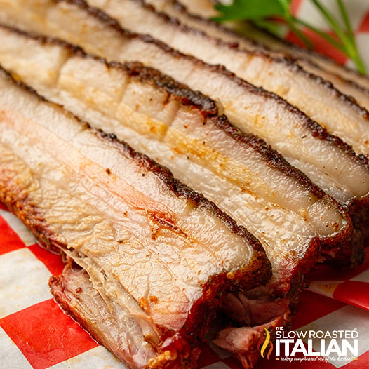 Smoked Pork Belly - The Slow Roasted Italian