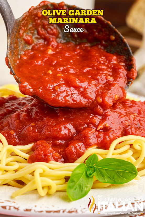 olive garden spaghetti with meat sauce