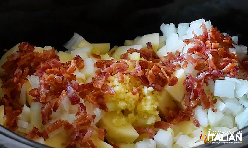 crockpot potato soup ingredients