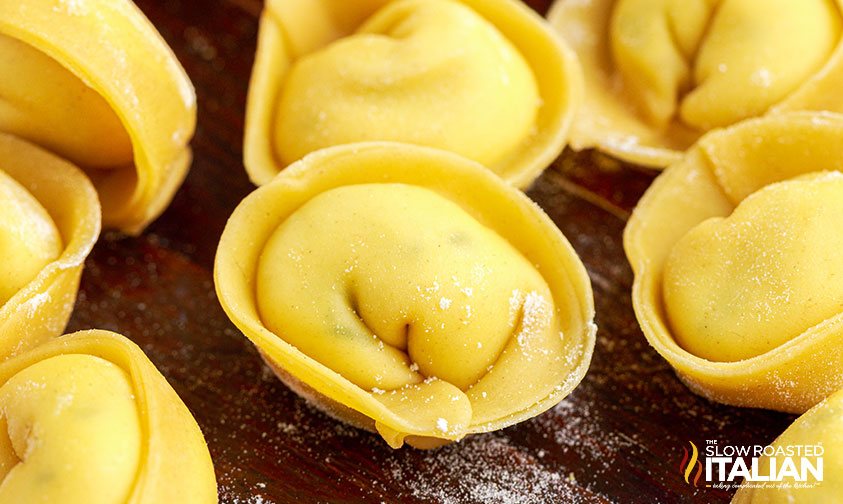 How To Make Homemade Tortellini with Cheese Recipe - The Slow Roasted  Italian