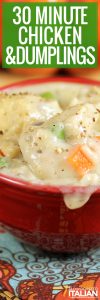 30 Minute Chicken And Dumplings + Video - TSRI