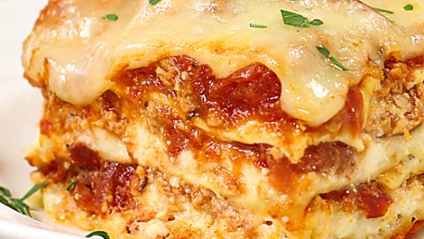 Italian Sausage Lasagna + Video - The Slow Roasted Italian