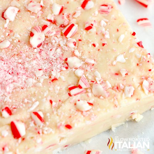 Candy Cane Fudge Recipe  Easy No Bake Christmas Dessert