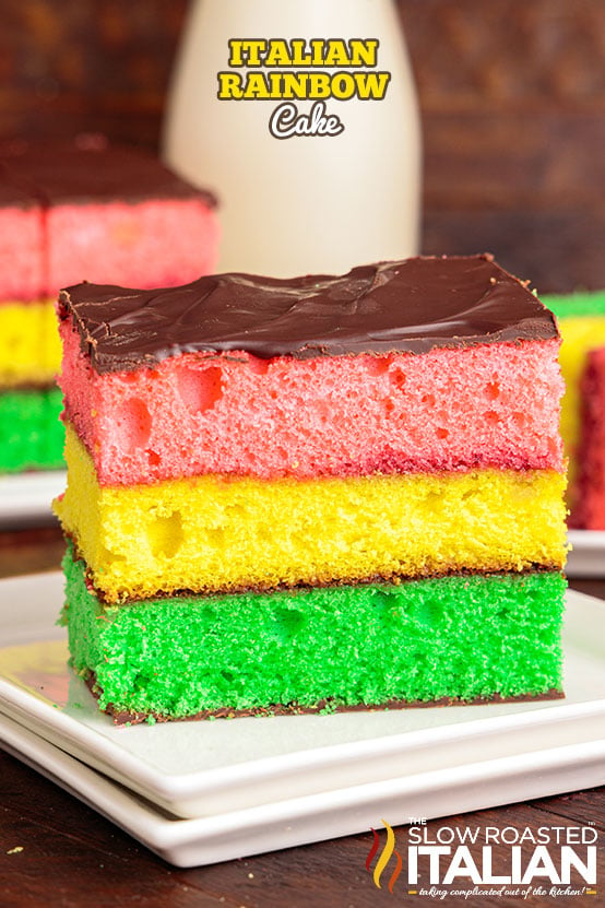 Tri-Color Marzipan Cake | Recipes