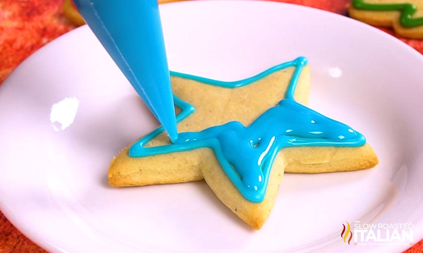 Best Tasting Sugar Cookie Icing + Video - The Slow Roasted Italian