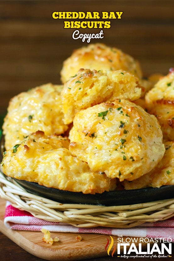 Red Lobster Cheese Biscuits with Homemade Biscuit Mix