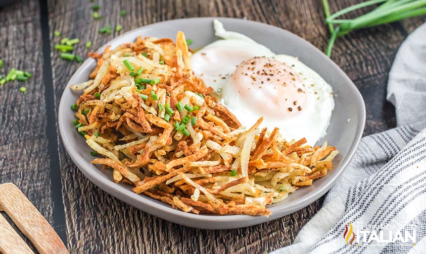 shredded potatoes