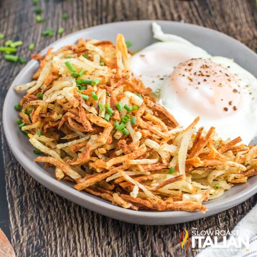 Air Fryer Frozen Hash Browns - Mary's Whole Life