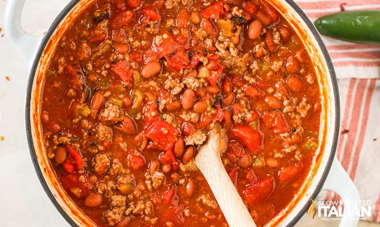 5 Ingredient Homemade Chili Recipe + Video - TSRI