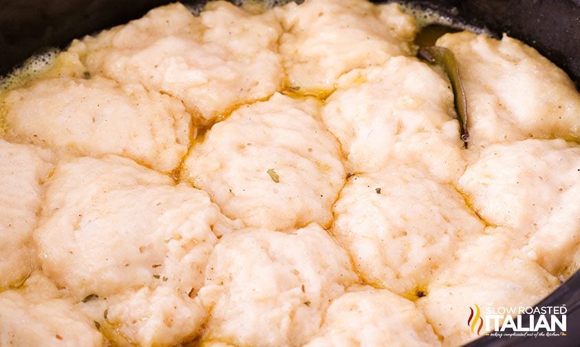 Bisquick Chicken and Dumplings {Old Fashioned Recipe} -Key To My Lime