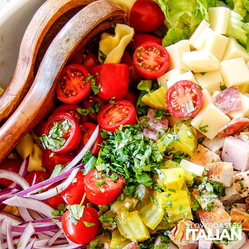 Cuban Sandwich Pasta Salad - The Slow Roasted Italian