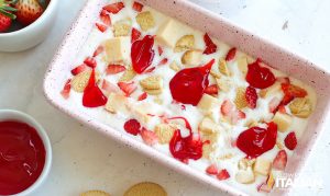 Strawberry Shortcake Ice Cream (No Churn) - TSRI