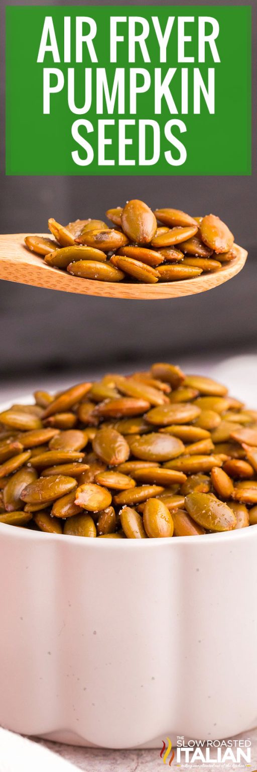 Air Fryer Roasted Pumpkin Seeds Recipe in 20 Minutes - The Slow Roasted ...