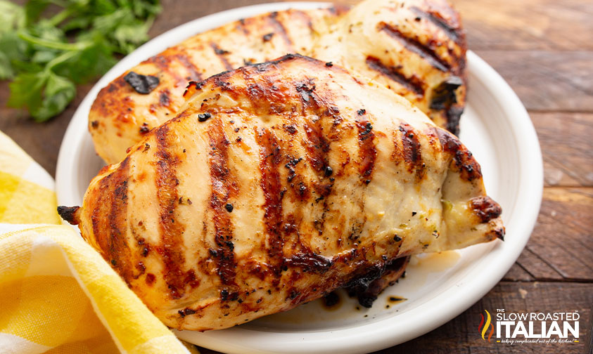 grilled chicken breasts