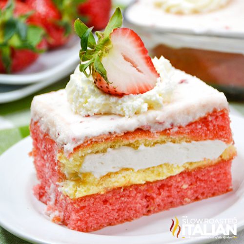 Strawberry Twinkie Cake Recipe (W/Real Strawberry Frosting) - The Slow ...