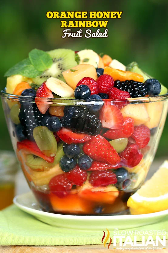 7 Layer Fresh Fruit Salad
