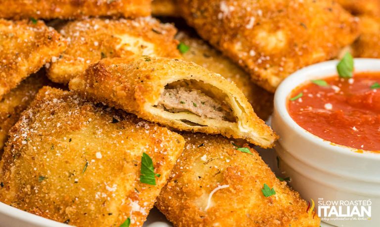 Best Fried Ravioli Olive Garden Copycat Recipe The Slow Roasted Italian