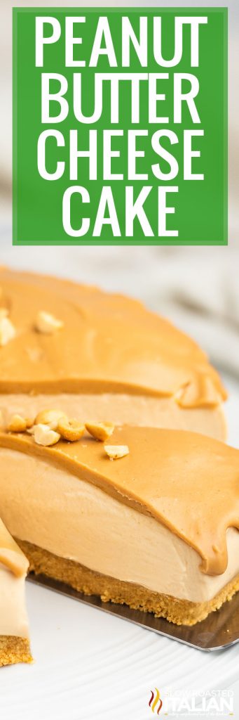 Peanut Butter Cheesecake - The Slow Roasted Italian