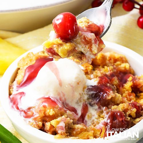 Cherry Dump Cake with Pineapple - Gift of Hospitality