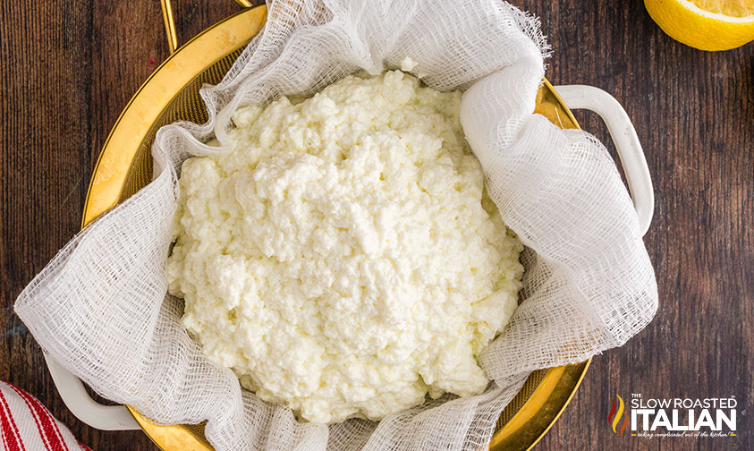 30-Minute Creamy Homemade Ricotta Cheese - Our Salty Kitchen