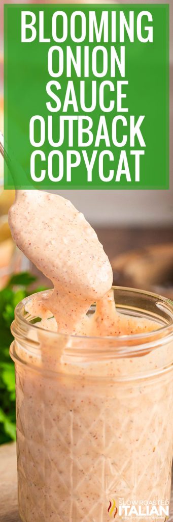 Blooming Onion Sauce (Outback Copycat) - The Slow Roasted Italian