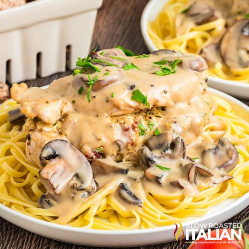 Stuffed fettuccine alfredo at store olive garden