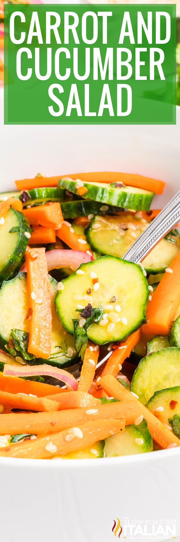 Carrot and Cucumber Salad - PIN