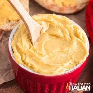 ramekin of maple butter