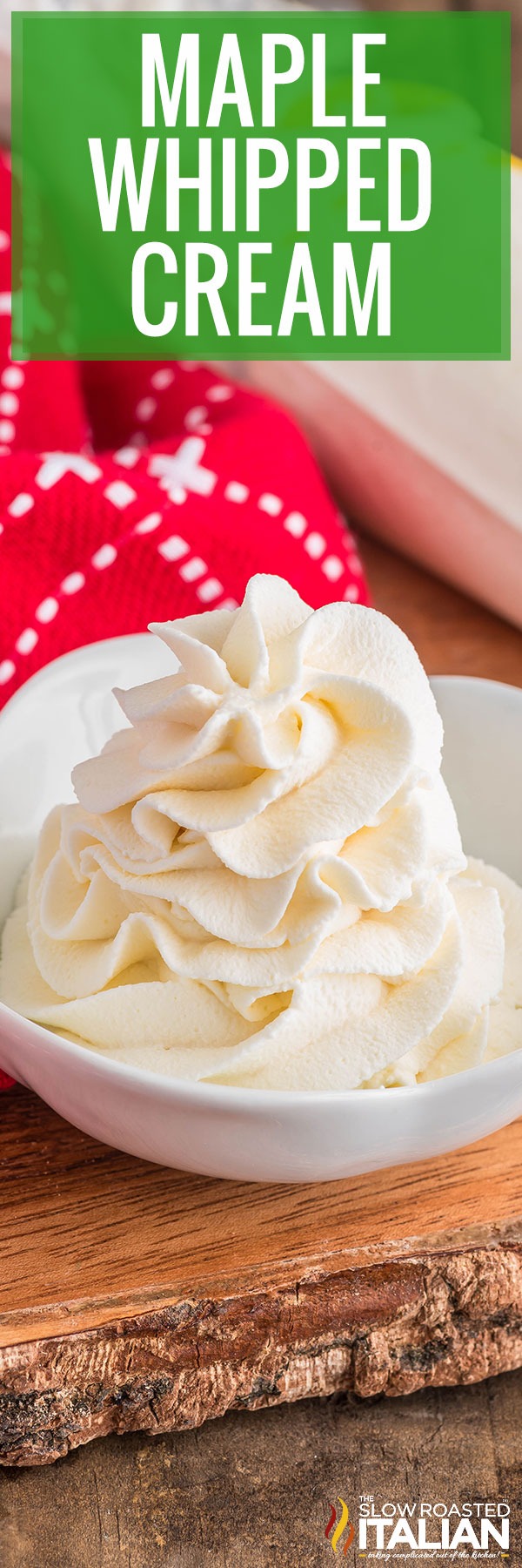 Maple Whipped Cream - PIN