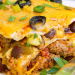 Mexican Lasagna with Tortillas