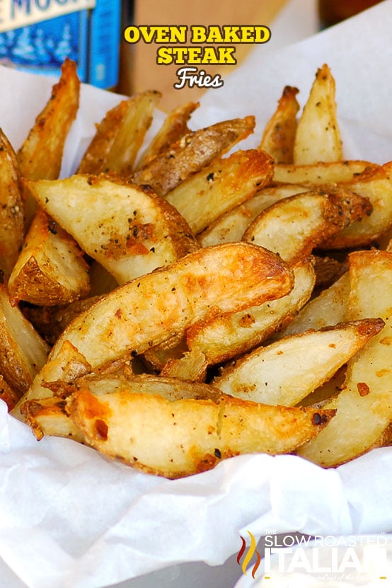 Oven Baked Garlic Fries